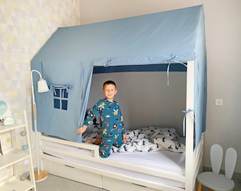 CANOPY bed, Montessori bed canopy, bed curtains, Montessori house, bed canopy curtains full, canopy bed curtains, play tent, bed baldachin