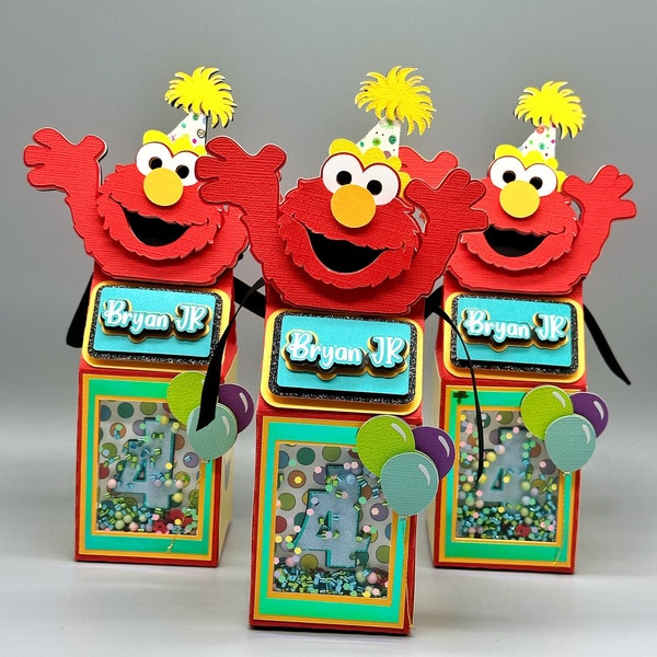 Elmo Candy Boxes, Elmo Flavor Boxes, Elmo Party, Elmo Birthday, Elmo Birthday Party, Elmo Birthday Theme, Elmo Souvenir Boxes