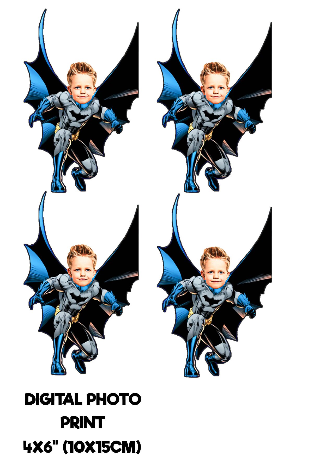 Printable Superhero Kid Custom Photo Cupcake Topper - Etsy