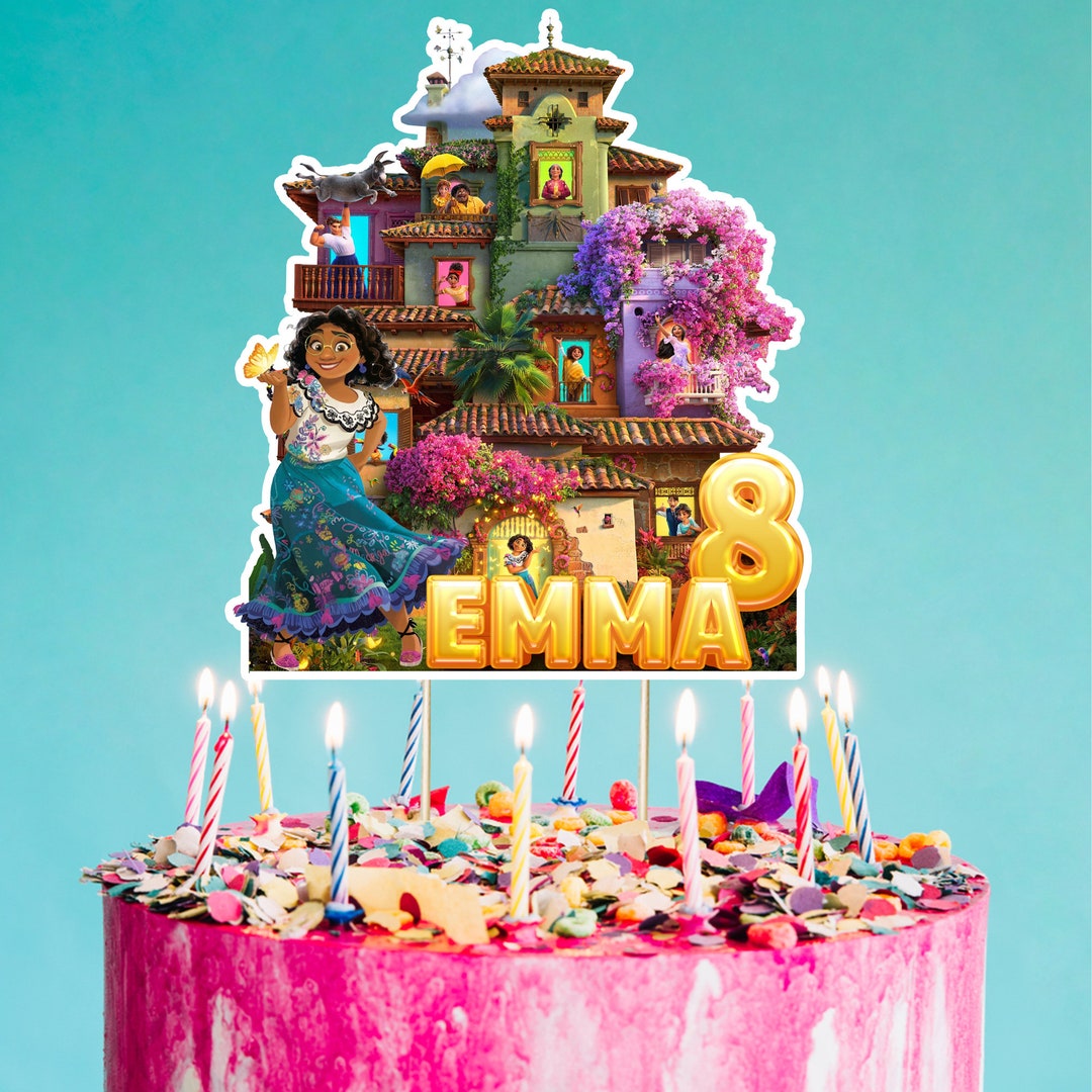 Printable Encanto Cake Topper,encanto Birthday Party Cake Topper,birthday Party for Kids,encanto