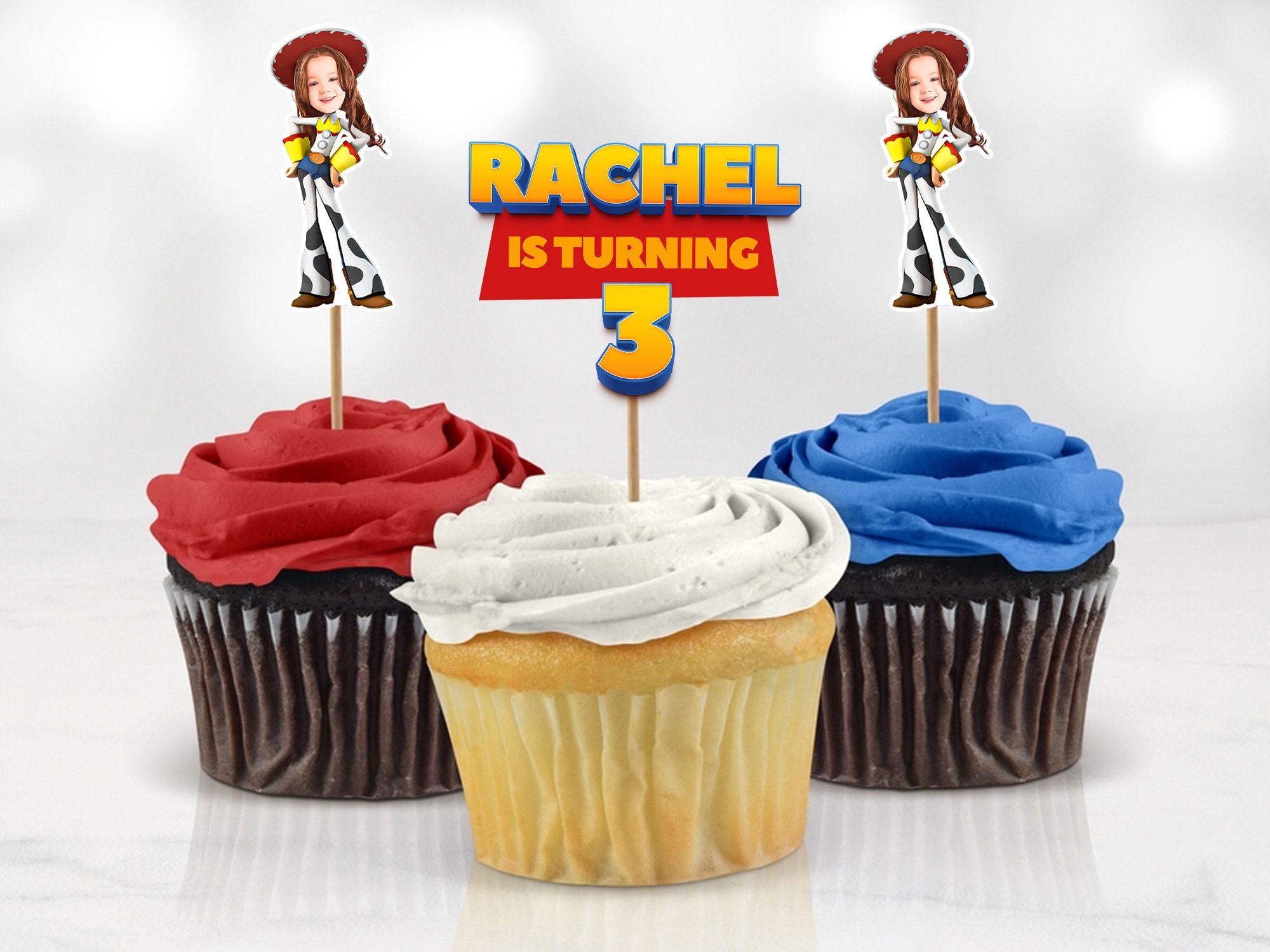 jessie toy story cupcakes