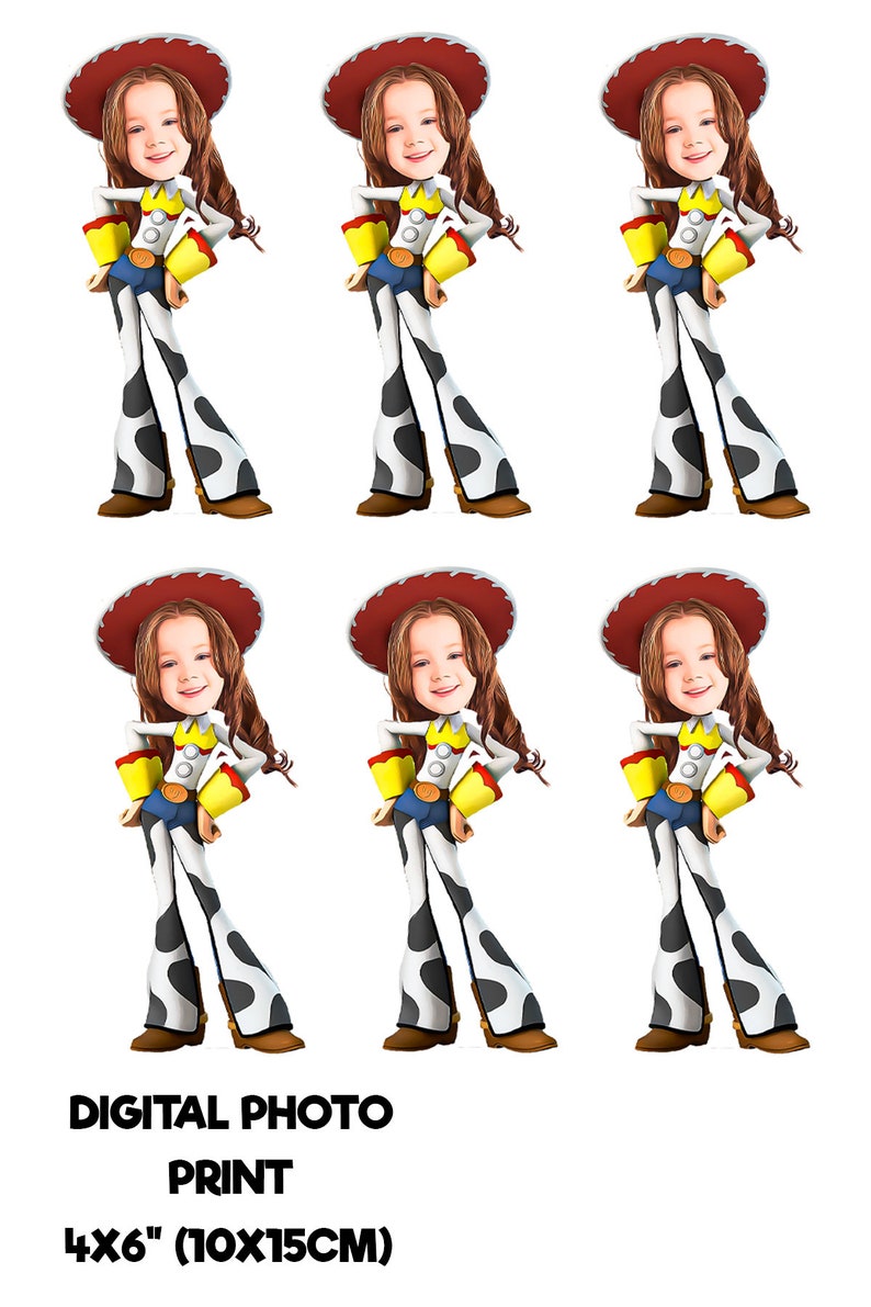 Printable Jessie Toy Story Custom Photo Cupcake Topper - Etsy