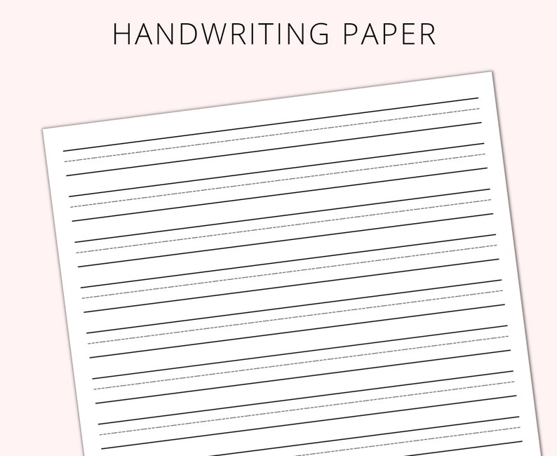Puede incluir: Papel en blanco con l&iacute;neas para escribir a mano, ideal para llevar un diario, tomar notas o practicar la caligraf&iacute;a.