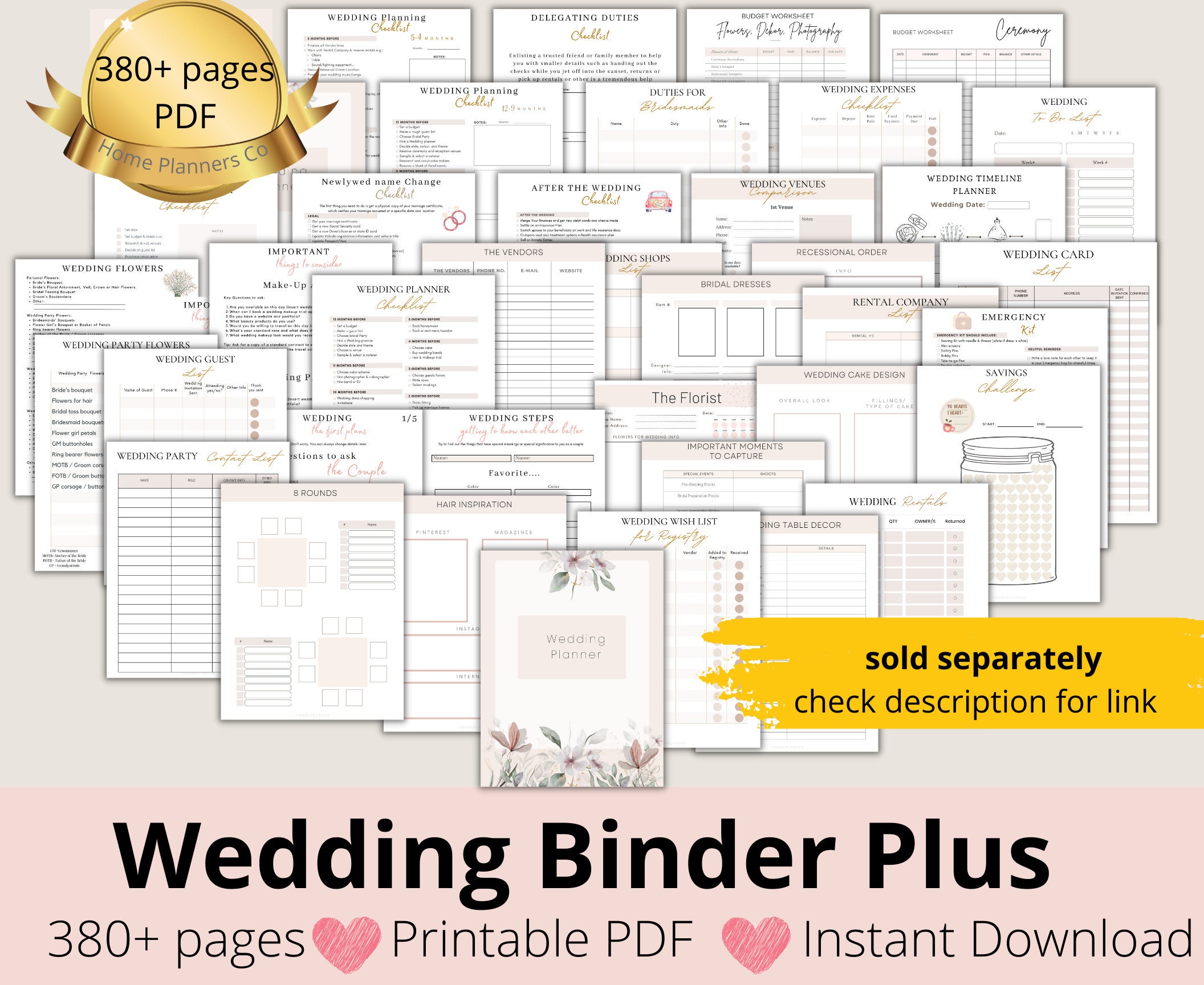 Custom Wedding Planner Cover Page Custom Wedding Planner Etsy