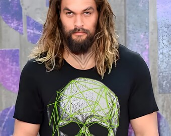 Neon Skull unisex t-shirt in 100% organic cotton