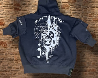 Infinity Savage - Oversized UNISEX PULLOVER/HOODIE