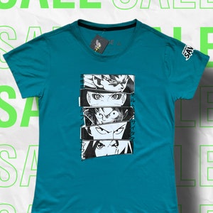 Slim fit t-shirt in 100% organic cotton - Faces