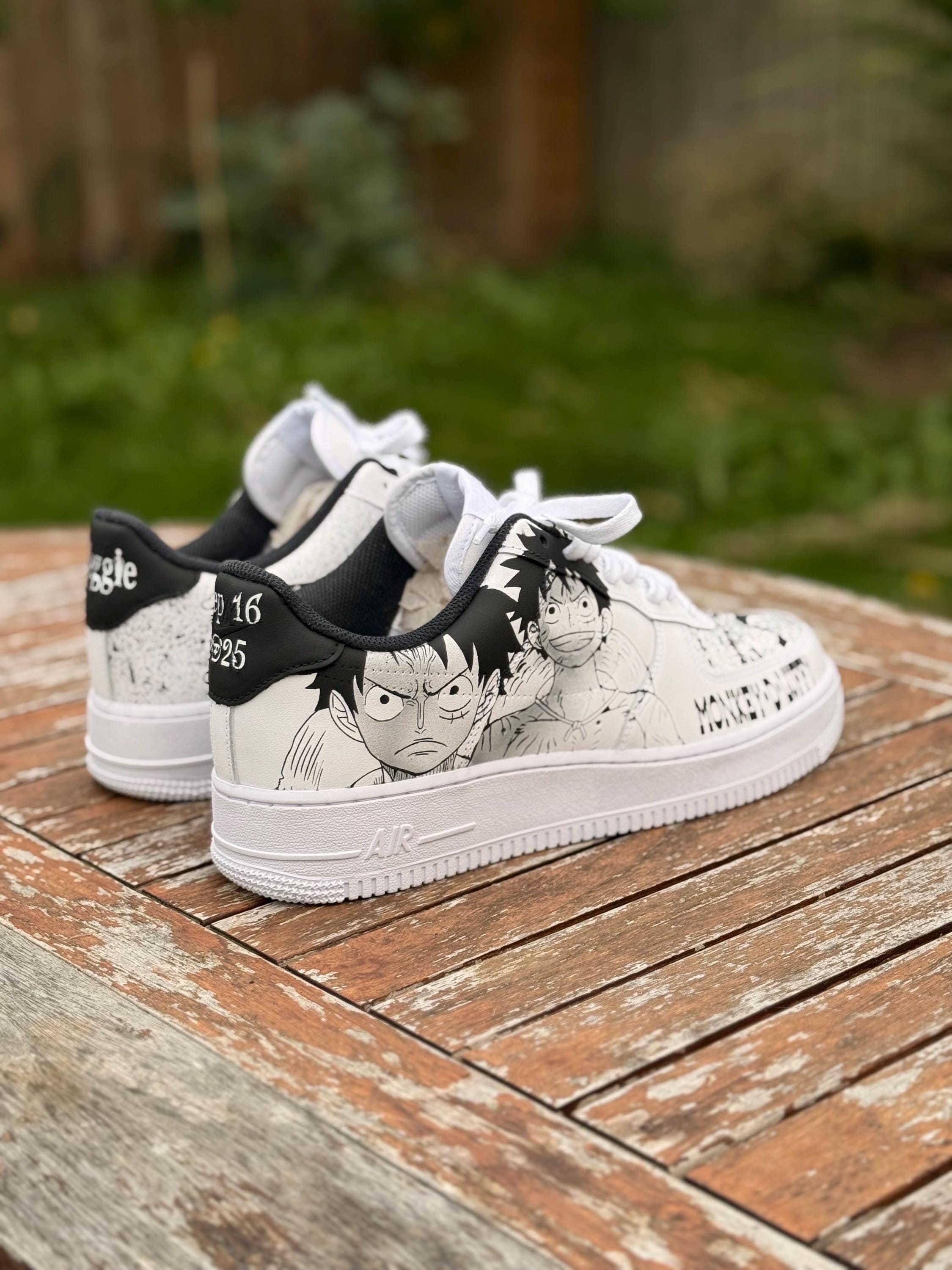 Demon Slayer Air Force Dessin AnimÃ© Custom Af1 Demon Slayer Shoes