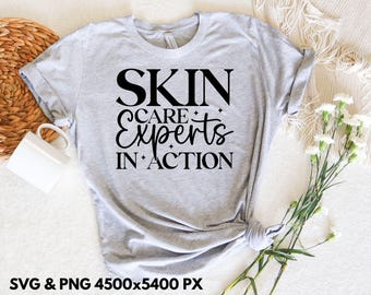 Dermatology Shirt SVG: Skin Care Experts Design (PNG, Digital Download)
