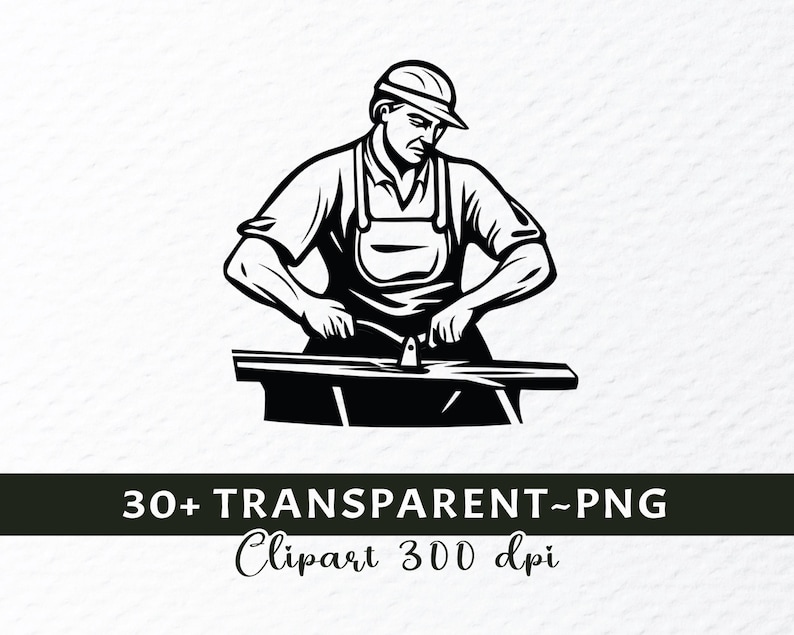 Blacksmith Png Clipart Bundle, Watercolor Blacksmith Png Files, Metal Worker Clipart, Medieval Clipart, Blacksmith Decal Transparent Clipart