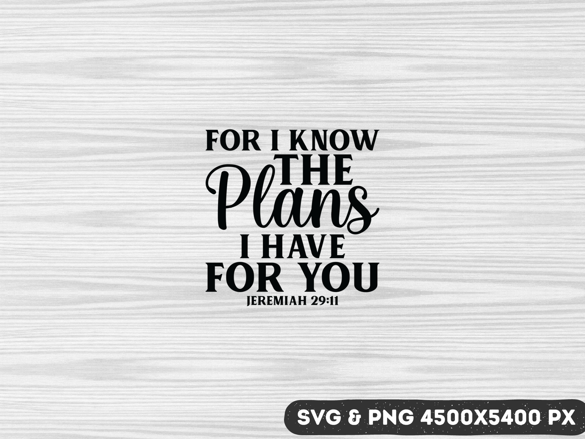 Set Di 5 Magneti Decorativi "I Know The Plans" - Jeremiah 29:11 - Regalo Di Incoraggiamento