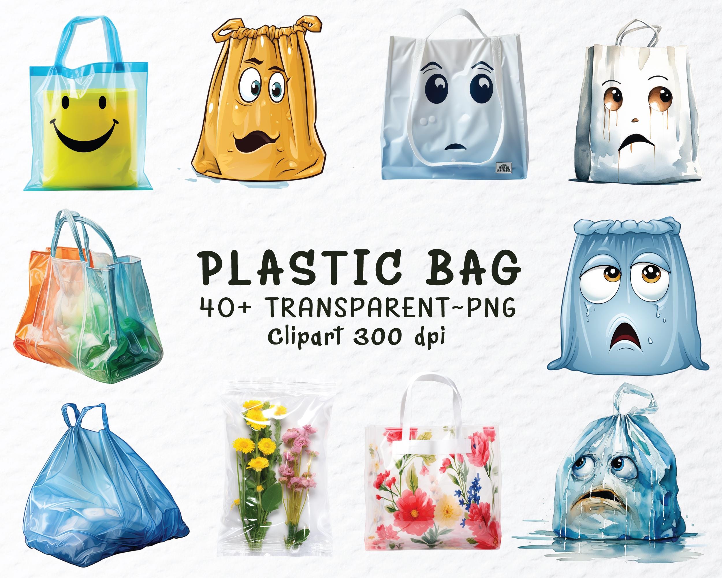 Clipart Polythene Shopping Bags Plastic Bag Clipart
