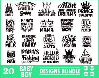 Baby-Zitate-Design-Bundle, Baby-Svg-Bundle, Baby-Liebhaber-Design-Set, PNG-Bundle, SVG-Design-Bundle, Baby-PNG-Bundle