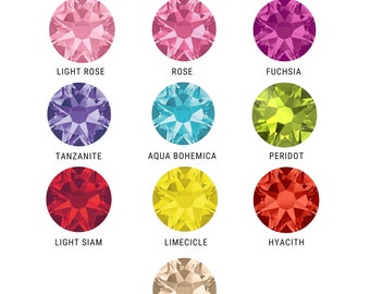Swarovski Tooth Gems MEGA Bundle, 1000 Assorted Colors (SS5)