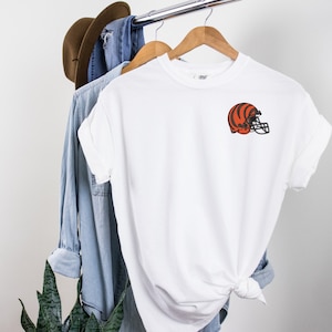 Cincinnati Football Embroidered T-shirt Adult, Adult Embroidered T-shirt
