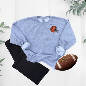 Cincinnati Football Embroidered Sweatshirt Adult