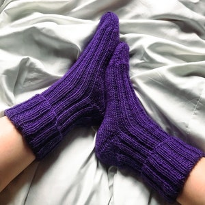 Novice Socks Pattern | Digital Download | Socks Knitting Pattern | DIY