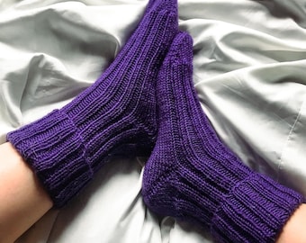 Novice Socks Pattern | Digital Download | Socks Knitting Pattern | DIY