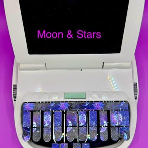 Moon & Stars -  Faux Leather Keypads