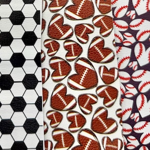 SALE!!  Sports Fan  -  Faux Leather Keypads