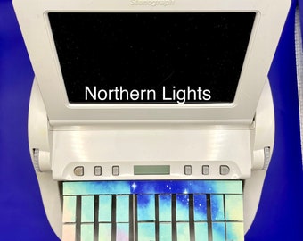 Northern Lights  - Faux  Leather Keypads