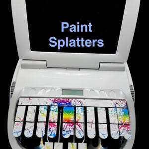 Paint Splatters  -  Faux Leather Keypads