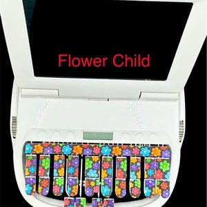 Flower Child -  Faux Leather Keypads