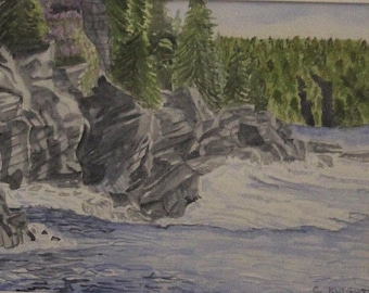 Original Painting Bar Harbor