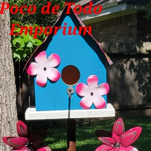 Birdhouse Welcome Stand
