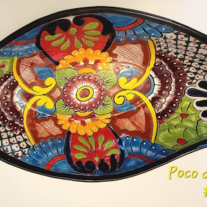 Large Talavera fruit bowl