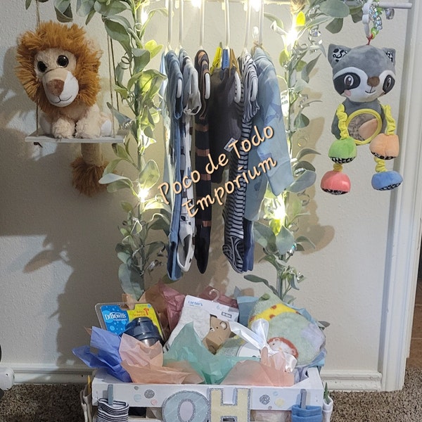 Baby Closet Crate custom made baby shower gift