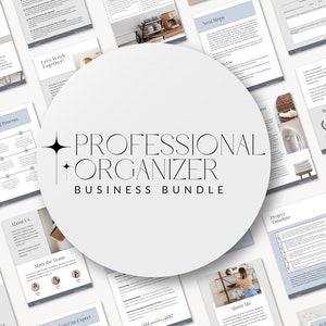 Pacote de Negócios para Novos Clientes, Kit de Branding, Organizador Profissional | Modelos para Canva, Formulários Google e Documentos Google
