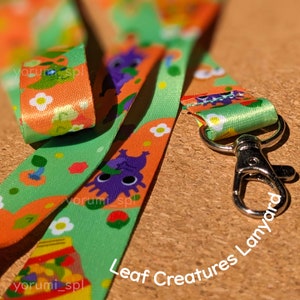 Leaf Creatures Lanyard