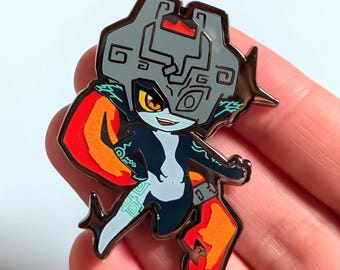 Zelda-inspired Princess of Twili Enamel Pin