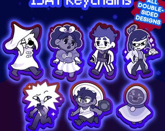 ISAT The Whole Party + Change God Keychains