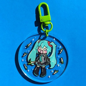 Charm de doble cara de Hachune/Hatsune Miku