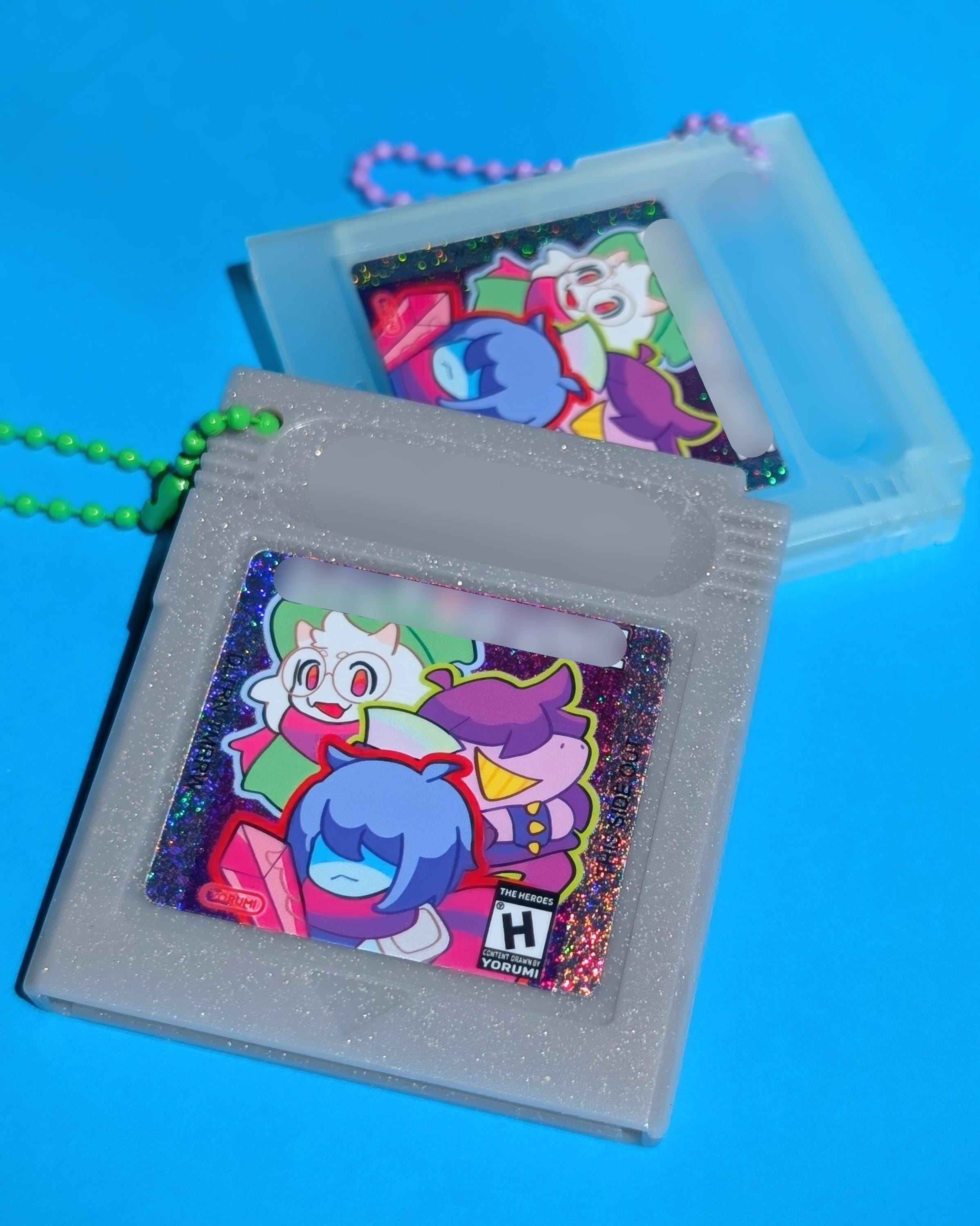 DLTRN Ralsei Susie Kris Cartridge Charm