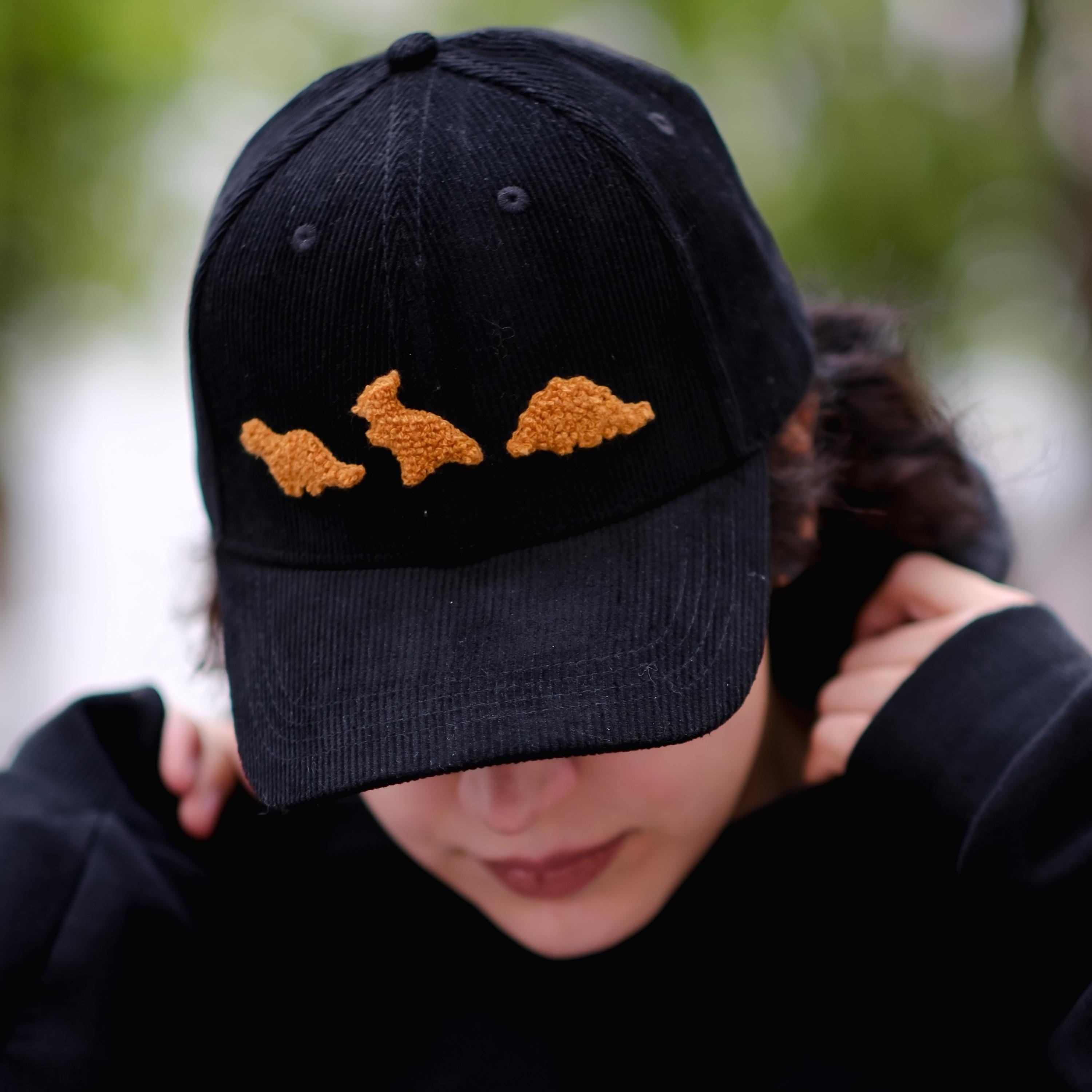 Y2k Kidcore Nostalgiacore Retro Dino Nuggets Caps - Etsy