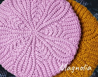 Magnolia Crochet Beret