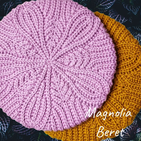 Magnolia Crochet Beret