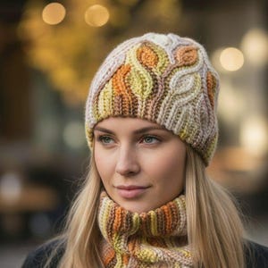 Ivy Hat Häkelanleitung verkürzte Reihen Kettmaschen im Stricklook Brioche PDF