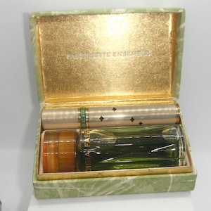 Faberge Aphrodisia Ensemble Set for Women 1 oz Cologne & Fabergette NIB