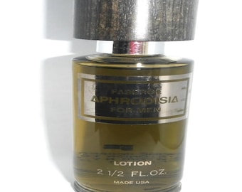 Vintage Faberge Aphrodisia Cologne 2 Oz / Ounce 80% Full Bottle