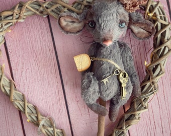 Patrón de costura en PDF de rata de peluche