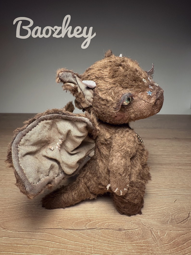 Video Tutorial and PDF Sewing Pattern Dragon Teddy - Etsy Canada