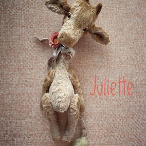 Teddy Giraffe sewing pattern PDF