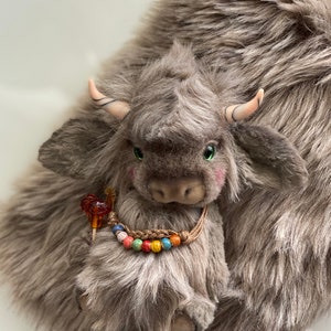 Teddy Plush Bull PDF sewing pattern