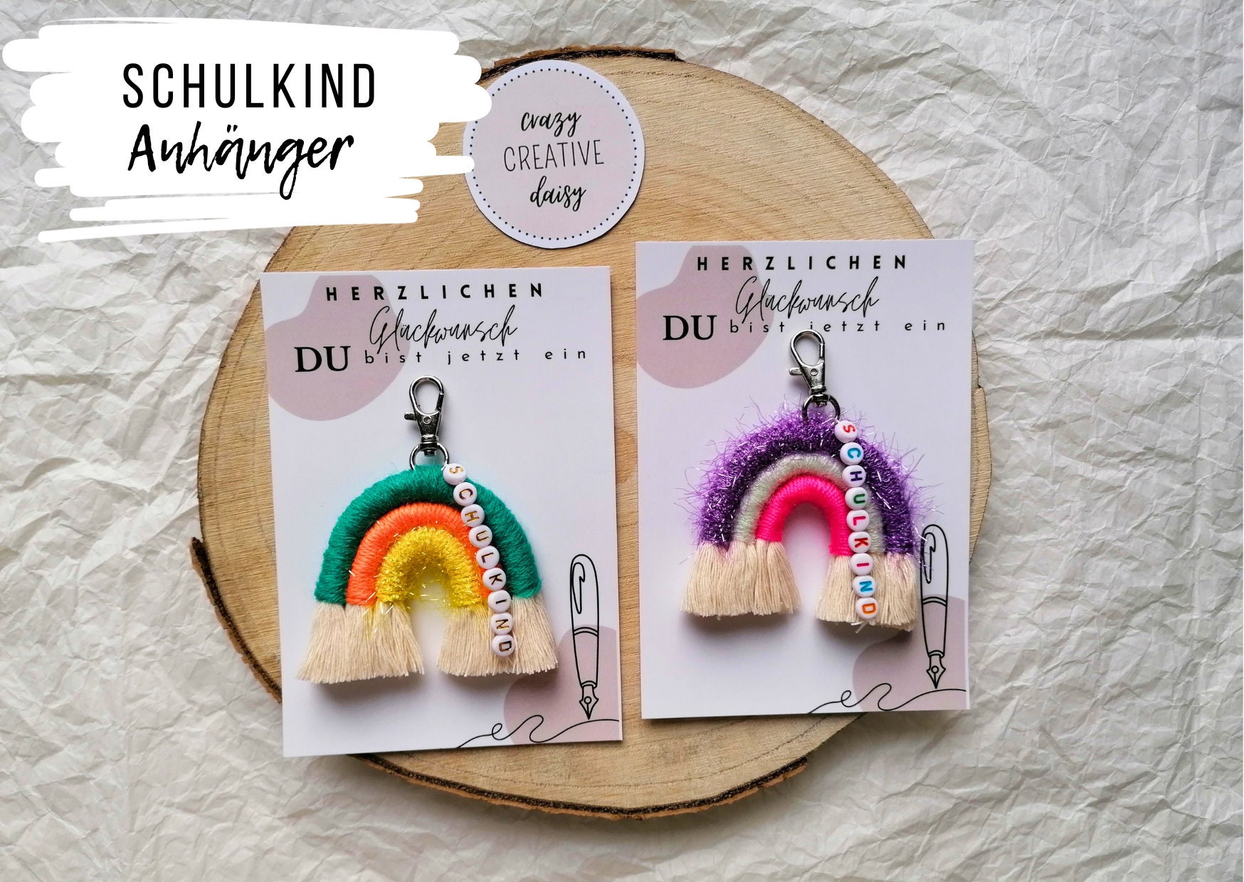 Schultaschen anhänger Clearance