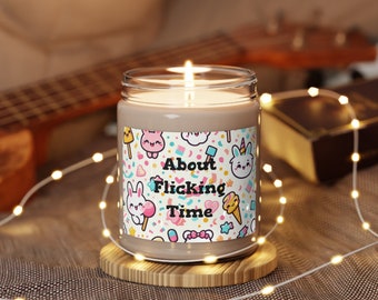 Over Flicking Time Confetti 9oz sojakaars | Ideaal cadeau voor verloofden, pasgetrouwden, nieuwe ouders | Woondecoratie Verrukking en geursensatie