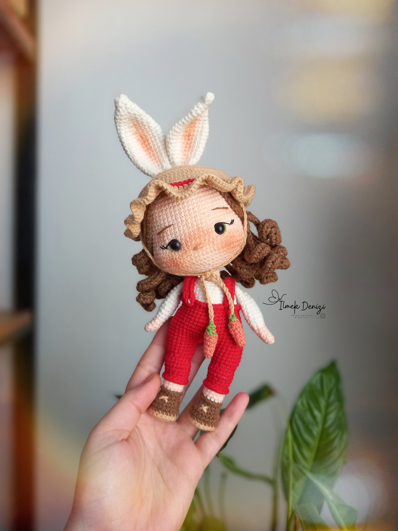 Crochet English Pattern - Bunny Doll (PDF) Digital Product #bunnydoll # ...